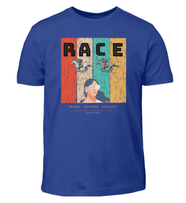 KINDER-SHIRT horse-race - Kinder T-Shirt-668