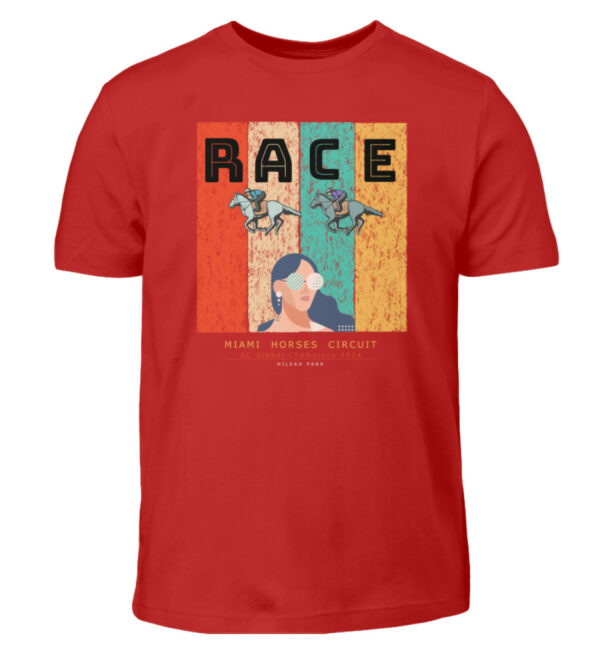 KINDER-SHIRT horse-race - Kinder T-Shirt-4