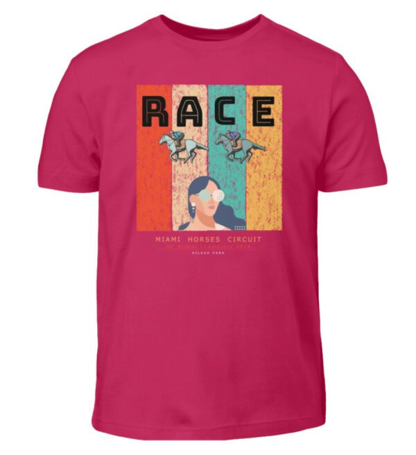 KINDER-SHIRT horse-race - Kinder T-Shirt-1216