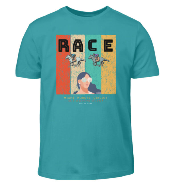 KINDER-SHIRT horse-race - Kinder T-Shirt-1242