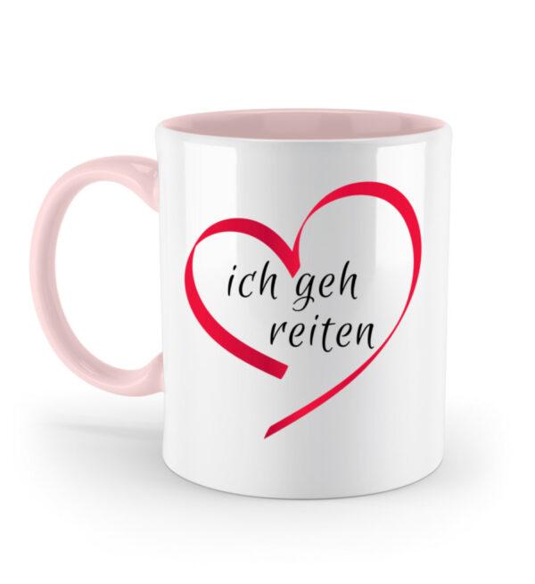 TASSE ZWEIFARBIG reiten - Zweifarbige Tasse-5949