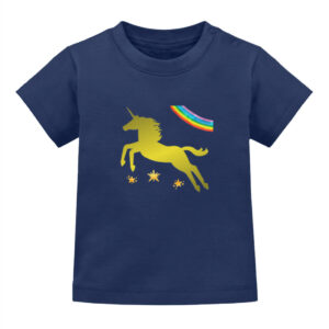 BABY T-SHIRT einhorn - Baby T-Shirt-7059