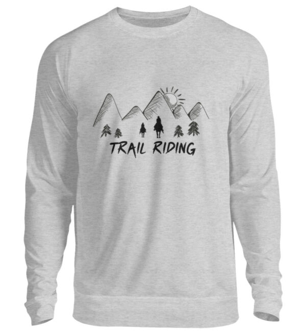 UNISEX SWEATSHIRT trailriding - Unisex Pullover-17