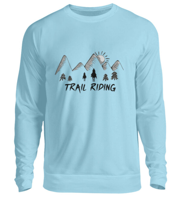 UNISEX SWEATSHIRT trailriding - Unisex Pullover-674