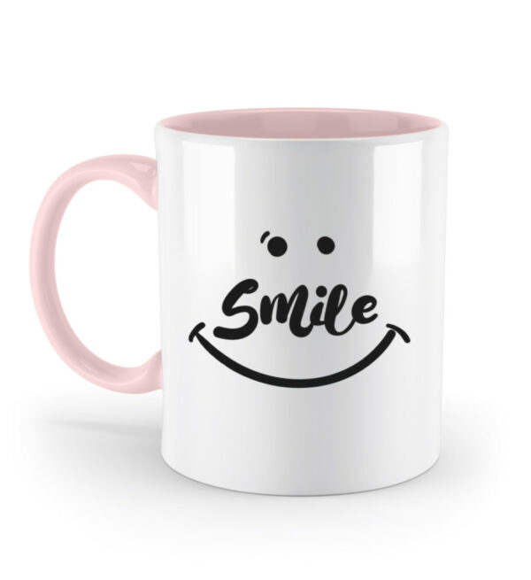 TASSE ZWEIFARBIG smile - Zweifarbige Tasse-5949