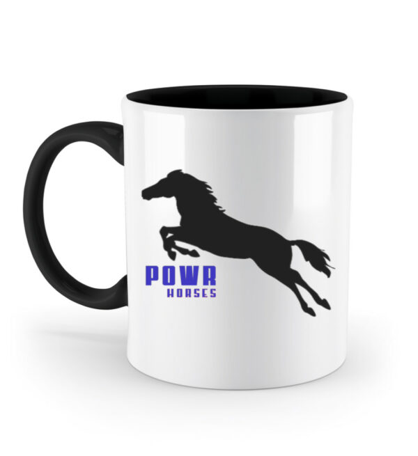 TASSE ZWEIFARBIG Powr Horses - Zweifarbige Tasse-16