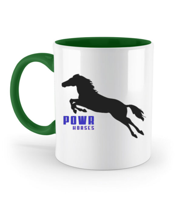 TASSE ZWEIFARBIG Powr Horses - Zweifarbige Tasse-30