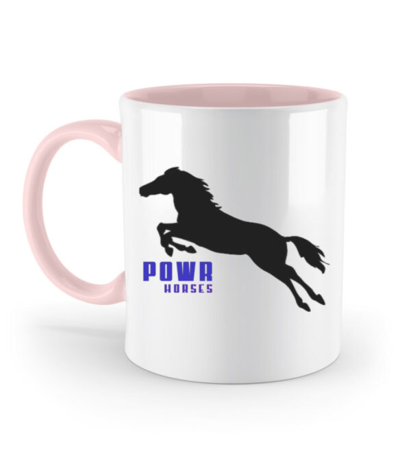 TASSE ZWEIFARBIG Powr Horses - Zweifarbige Tasse-5949