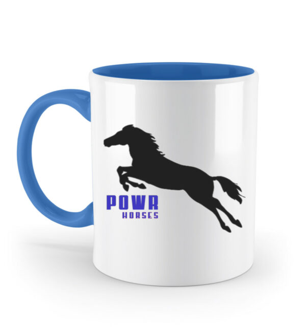 TASSE ZWEIFARBIG Powr Horses - Zweifarbige Tasse-5739