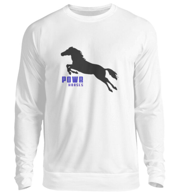 UNISEX SWEATSHIRT, Powr Horses - Unisex Pullover-1478