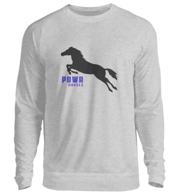 UNISEX SWEATSHIRT, Powr Horses - Unisex Pullover-17