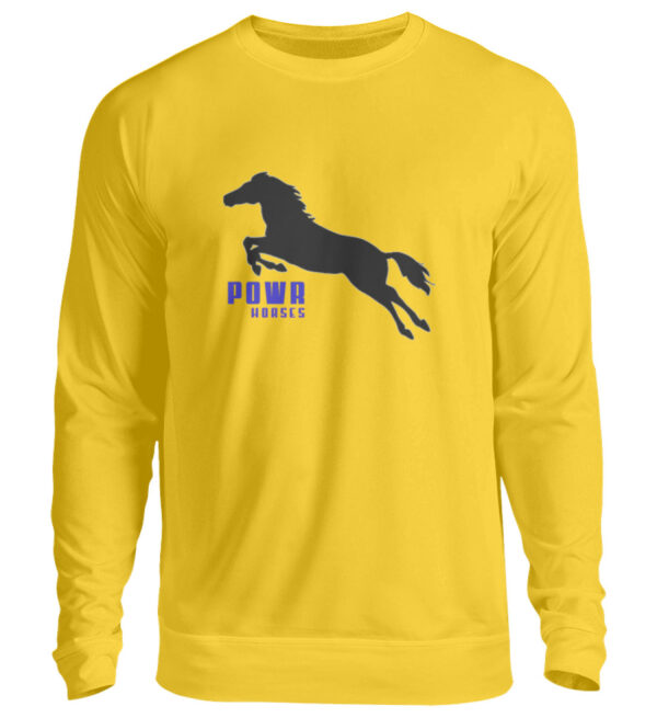 UNISEX SWEATSHIRT, Powr Horses - Unisex Pullover-1774