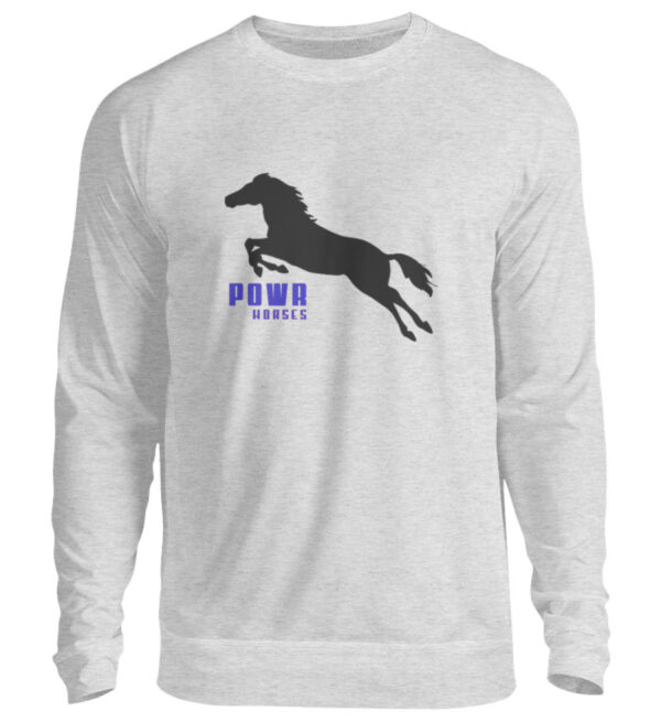 UNISEX SWEATSHIRT, Powr Horses - Unisex Pullover-6892