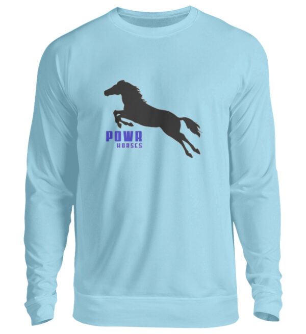 UNISEX SWEATSHIRT, Powr Horses - Unisex Pullover-674