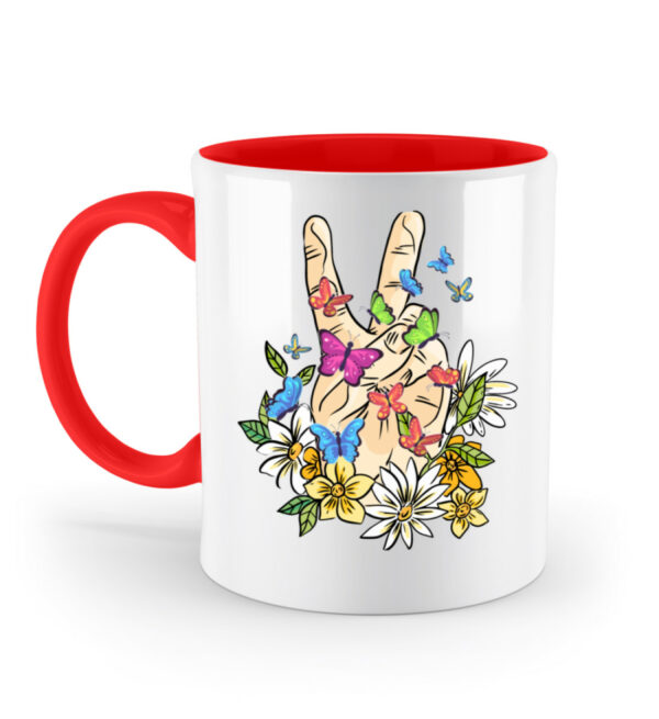 Tasse zweifarbig - Zweifarbige Tasse-5761