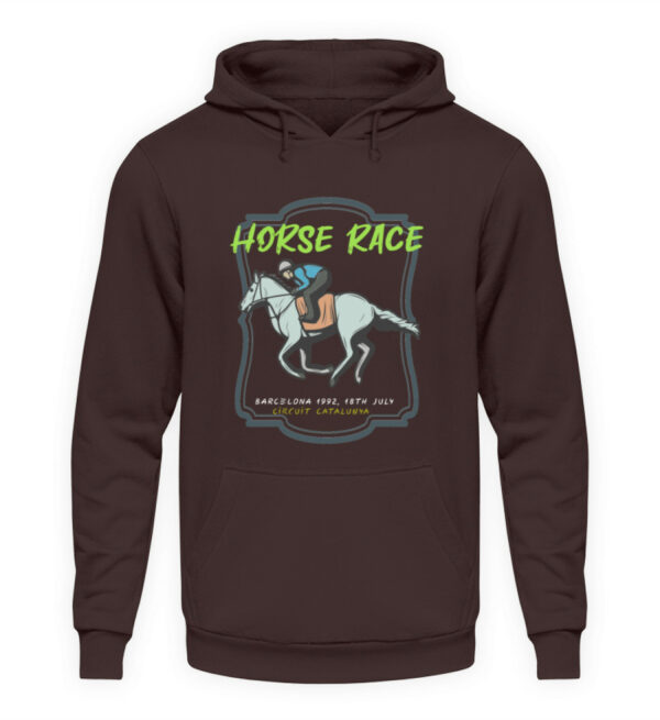 UNISEX HOODIE horse-race - Unisex Kapuzenpullover Hoodie-1604