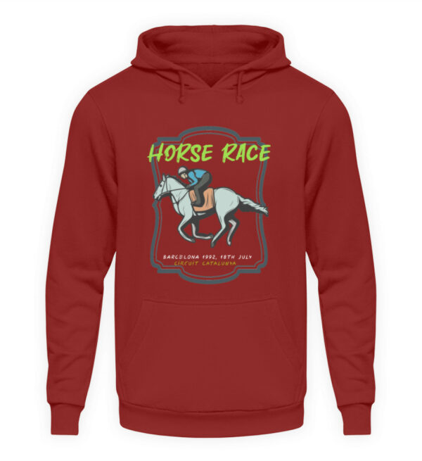 UNISEX HOODIE horse-race - Unisex Kapuzenpullover Hoodie-1503