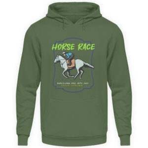 UNISEX HOODIE horse-race - Unisex Kapuzenpullover Hoodie-7267
