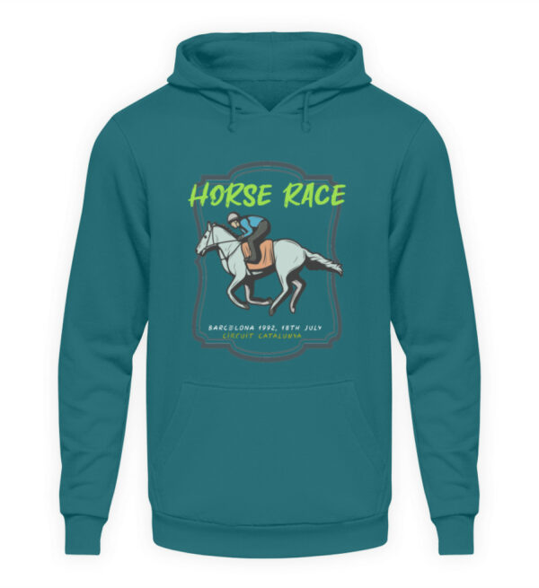 UNISEX HOODIE horse-race - Unisex Kapuzenpullover Hoodie-1461