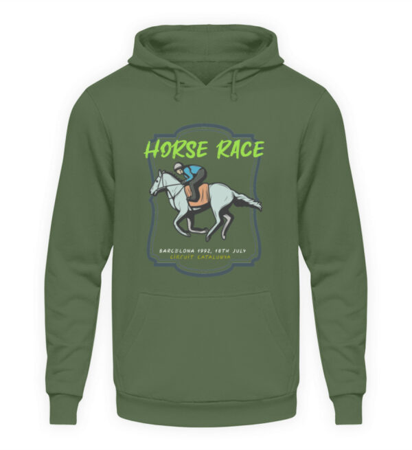 UNISEX HOODIE horse-race - Unisex Kapuzenpullover Hoodie-7267