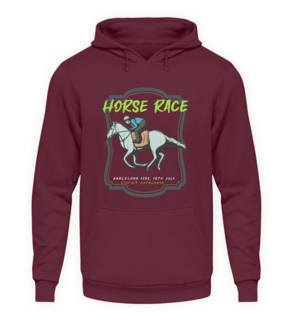 UNISEX HOODIE horse-race - Unisex Kapuzenpullover Hoodie-839