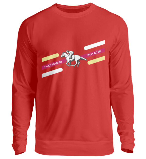 UNISEX SWEATSHIRT horse-race - Unisex Pullover-1565