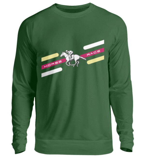 UNISEX SWEATSHIRT horse-race - Unisex Pullover-833