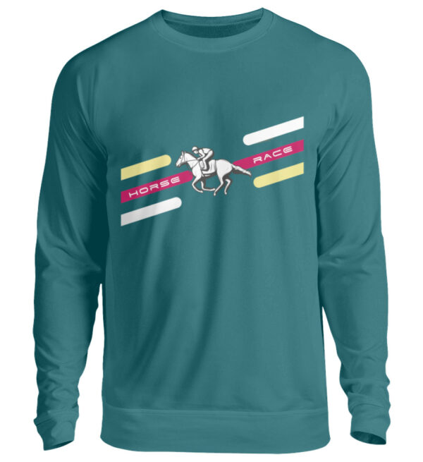 UNISEX SWEATSHIRT horse-race - Unisex Pullover-1461