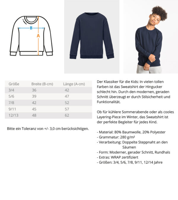 Kinder Premium Sweatshirt - Image 7