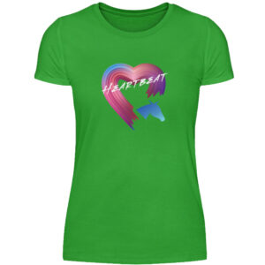 DAMEN PREMIUM T-SHIRT heartbeat - Damenshirt-2468