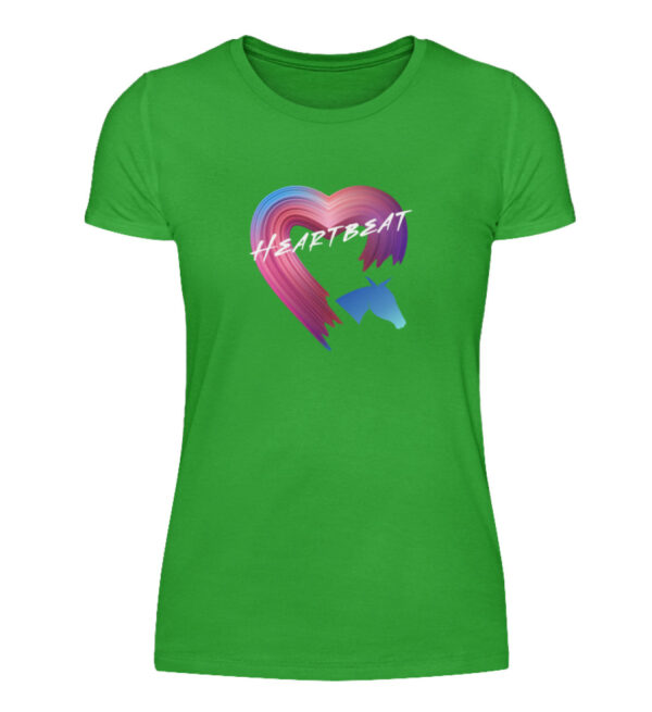 DAMEN PREMIUM T-SHIRT heartbeat - Damenshirt-2468