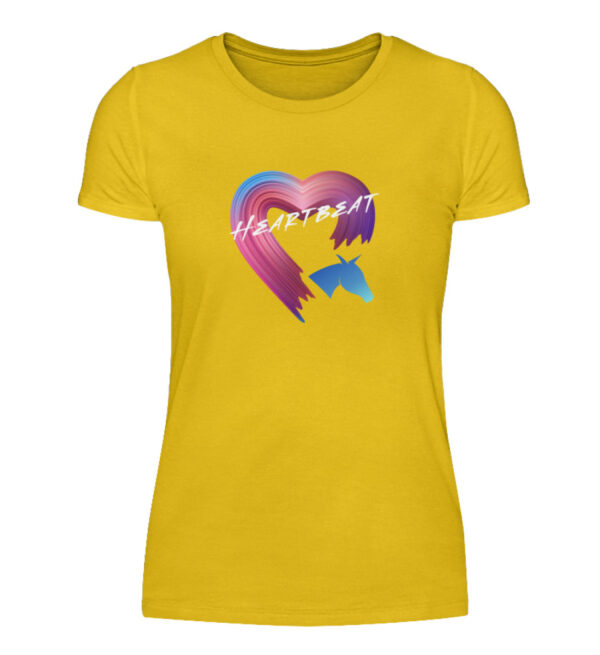 DAMEN PREMIUM T-SHIRT heartbeat - Damenshirt-3201