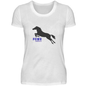 DAMEN PREMIUM SHIRT Powr Horses - Damen Premiumshirt-3