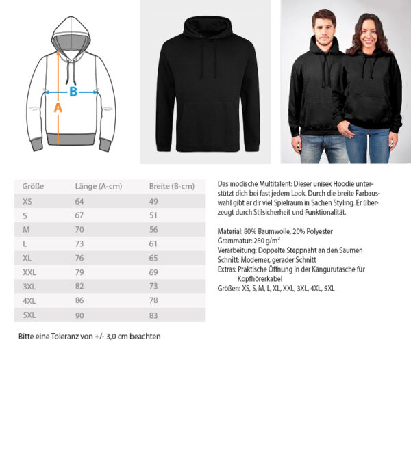 Unisex Hoodie – Bild 6