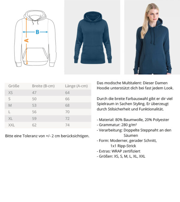 Damen Hoodie – Bild 2