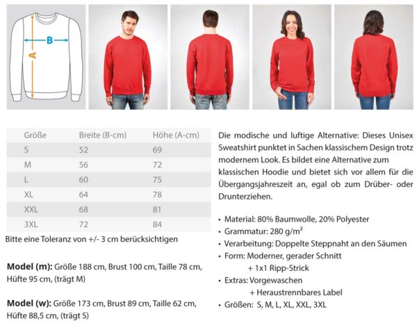 Unisex Premium Sweatshirt – Bild 6
