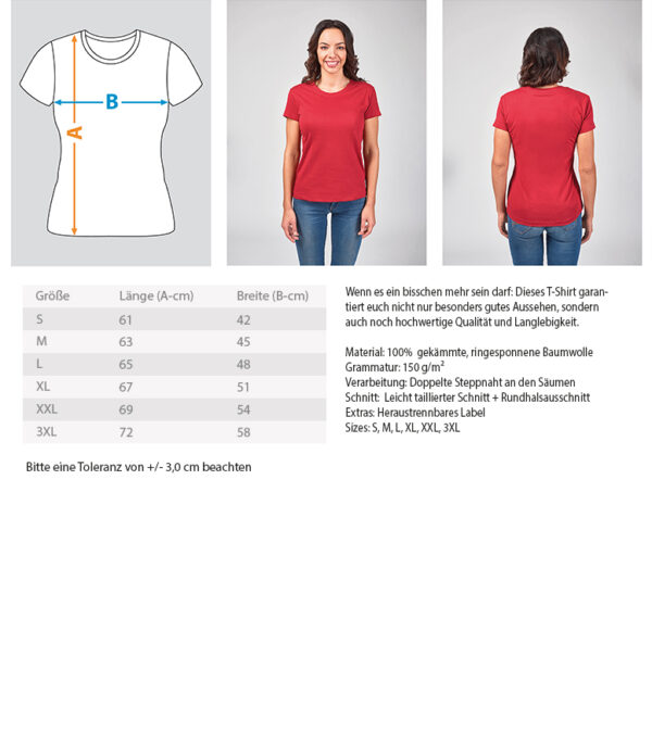 Damen Premiumshirt – Bild 8